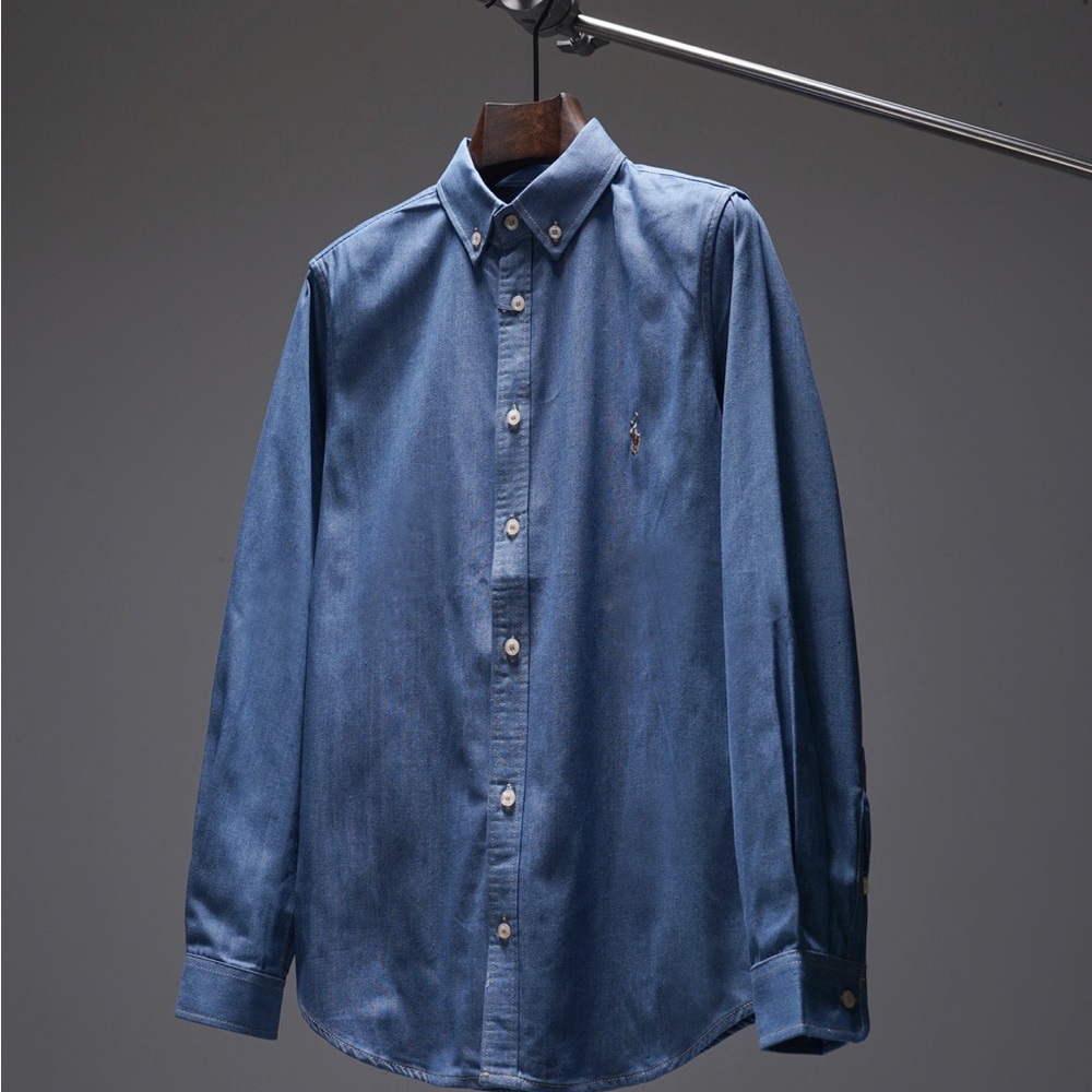 Polo by Ralph Lauren Indigo Button-Down Shirt